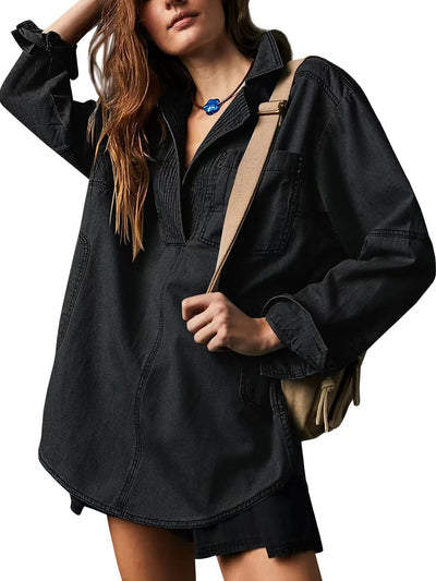 Den Denim Pullover
