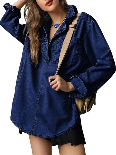 Den Denim Pullover