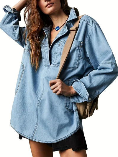 Den Denim Pullover