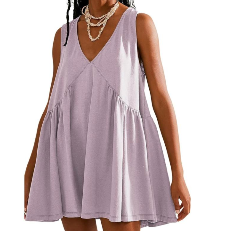 Mila Flowy Mini Dress