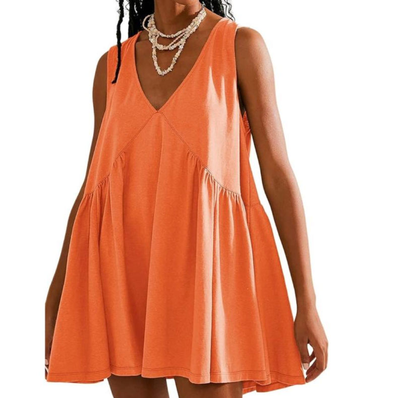 Mila Flowy Mini Dress