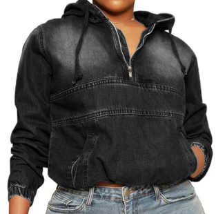 Ava Denim Pullover