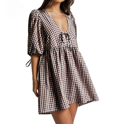 Hazel Gingham Dress