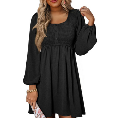 Sage Smocked Dress