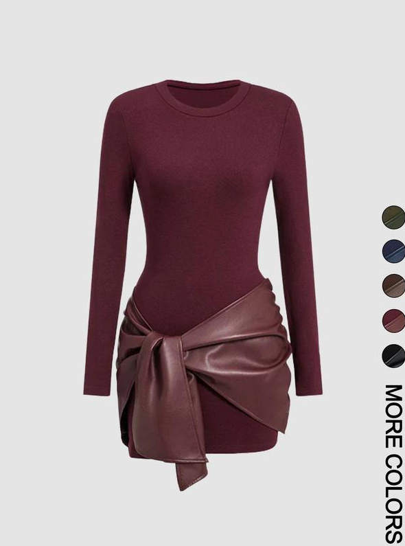 Luxe Wrap Dress