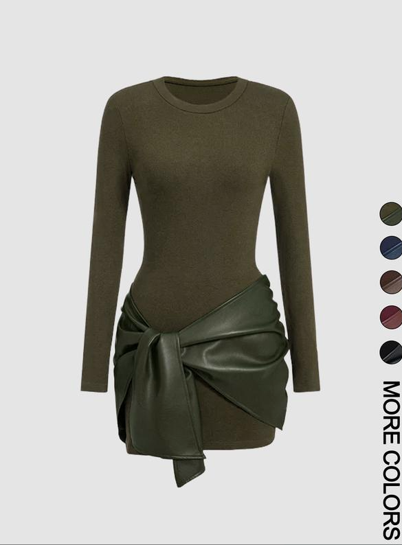 Luxe Wrap Dress