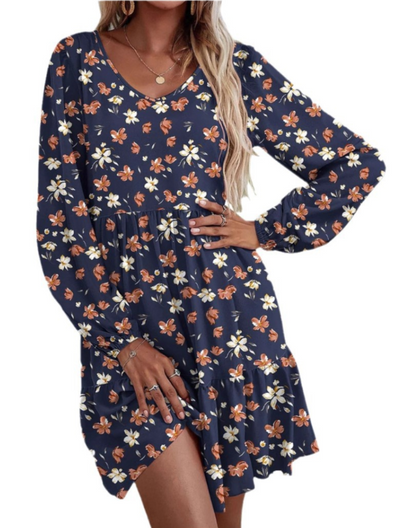 Amara Printed Dress
