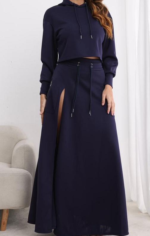 Aria Hooded Maxi Set