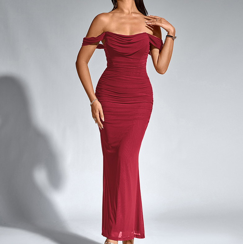 Alina Off-Shoulder Dress