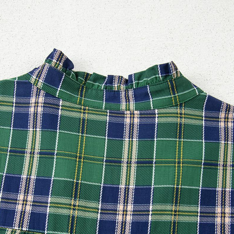 Highland Charm Plaid Dress