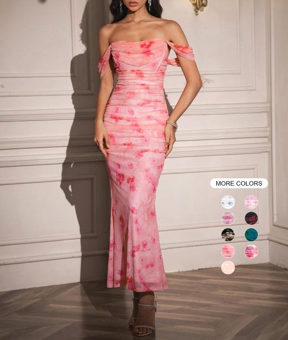 Eternal Bloom Evening Dress
