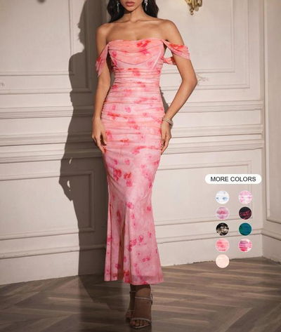 Eternal Bloom Evening Dress