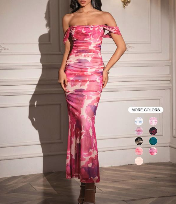 Eternal Bloom Evening Dress