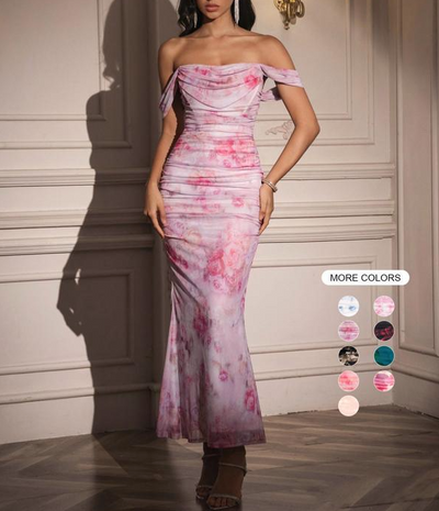 Eternal Bloom Evening Dress