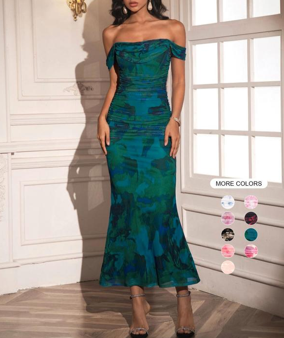 Eternal Bloom Evening Dress