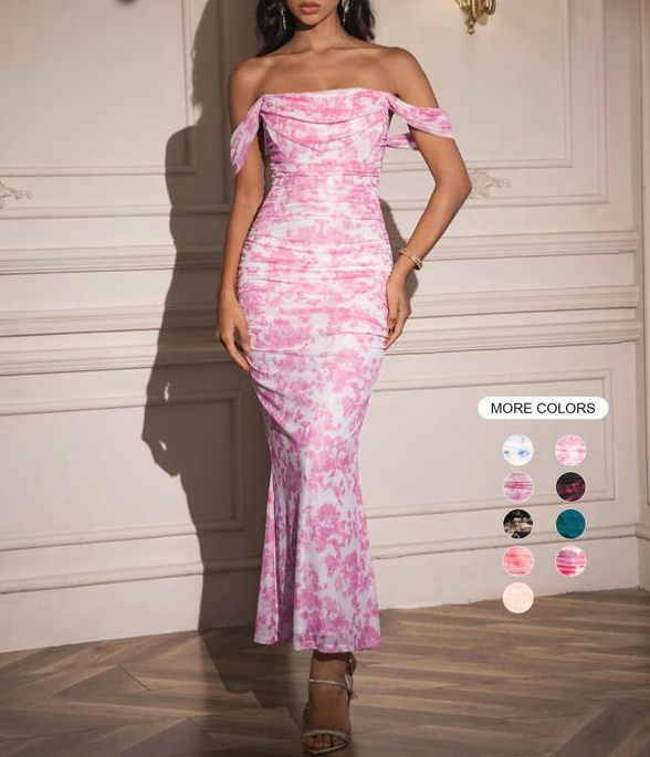 Eternal Bloom Evening Dress