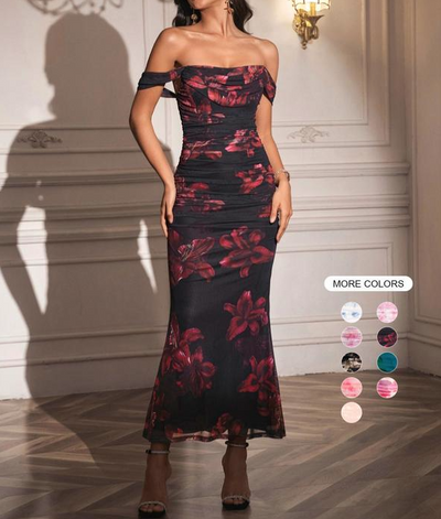 Eternal Bloom Evening Dress