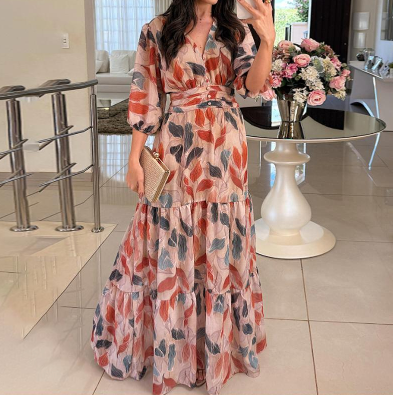 Marina Bloom Maxi Dress