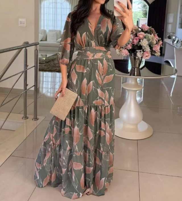 Marina Bloom Maxi Dress