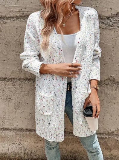 Cozy Confetti Knit Cardigan
