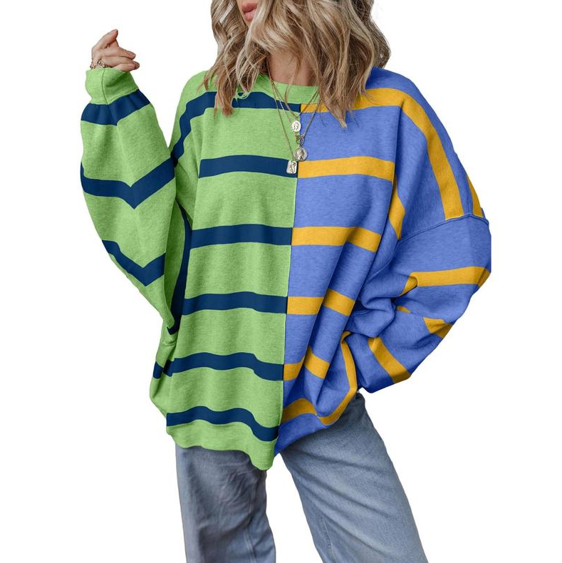 SoftBlend Striped Sweater