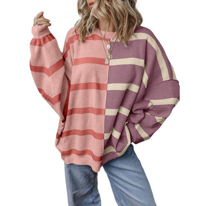 SoftBlend Striped Sweater