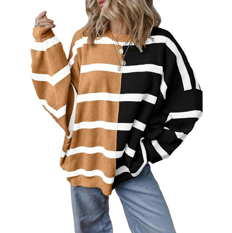 SoftBlend Striped Sweater