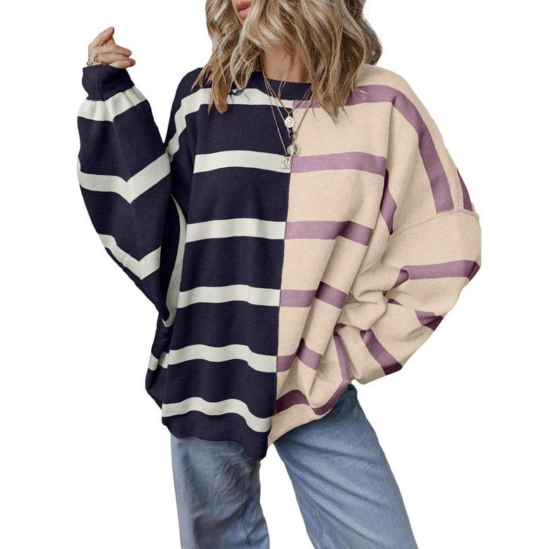 SoftBlend Striped Sweater