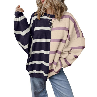 SoftBlend Striped Sweater