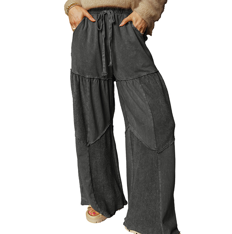 Relaxed Patchwork Pants