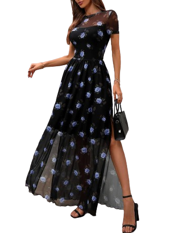 Midnight Bloom Dress