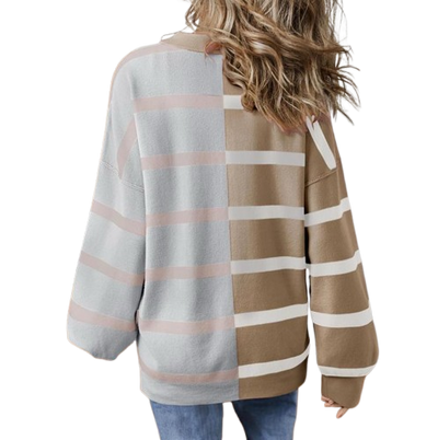 SoftBlend Striped Sweater