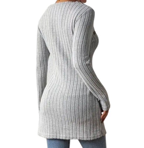 Chic Ribbed Sweater