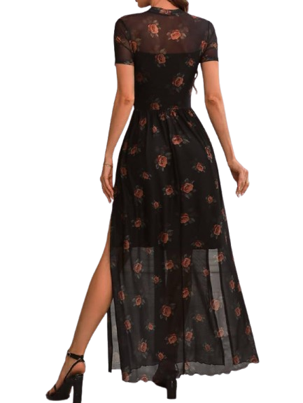Midnight Bloom Dress