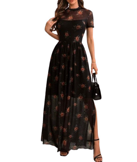 Midnight Bloom Dress